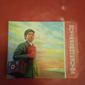 执行毛主席革命路线风吹浪打不回头 韩玉芬同志的先进事迹 连环画