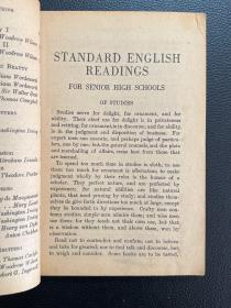 标准高级英文选（第三册）-李儒勉 选辑-商务印书馆-民国三十年二月十五版