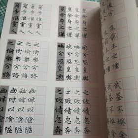 临经典碑帖学写钢笔字——文徵明离骚经