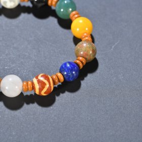 藏传多宝珠手串卡10mm重21g