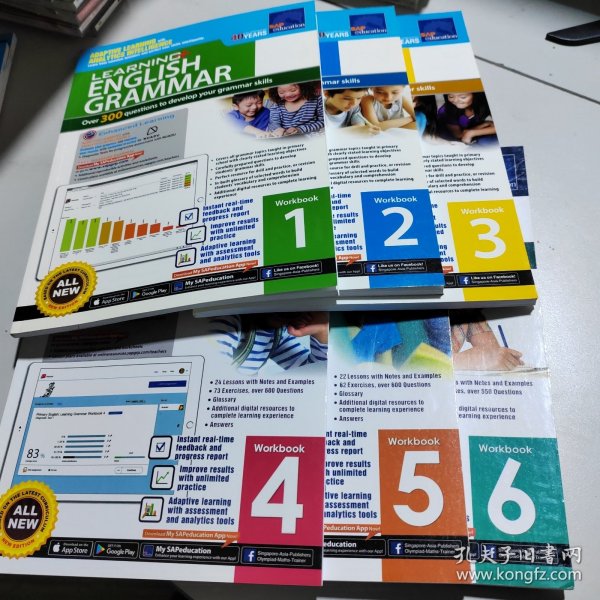 learninc english grammar worlkbook 1-6