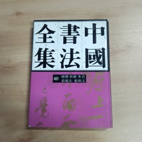 中国书法全集40：赵构 陆游 朱熹 范成大 张即之