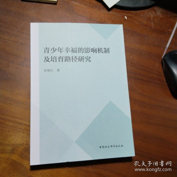 青少年幸福的影响机制及培育路径研究