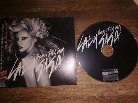LadyGaga Born This Way日版單曲碟