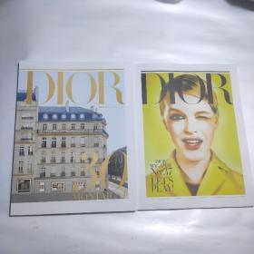 DIOR 迪奥杂志 2022年春季刊夏季刊总第37，38期 共2本合售  时装摄影品牌图册