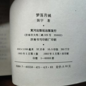 梦落月城 蒋军大陆覆灭纪实（正版现货、如图所示、按图发货）