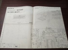 SONY单枪彩色电视机基本电路图（KV-2189TC/RM-827S）