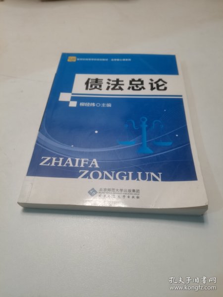 债法总论/新世纪高等学校规划教材·法学核心课系列