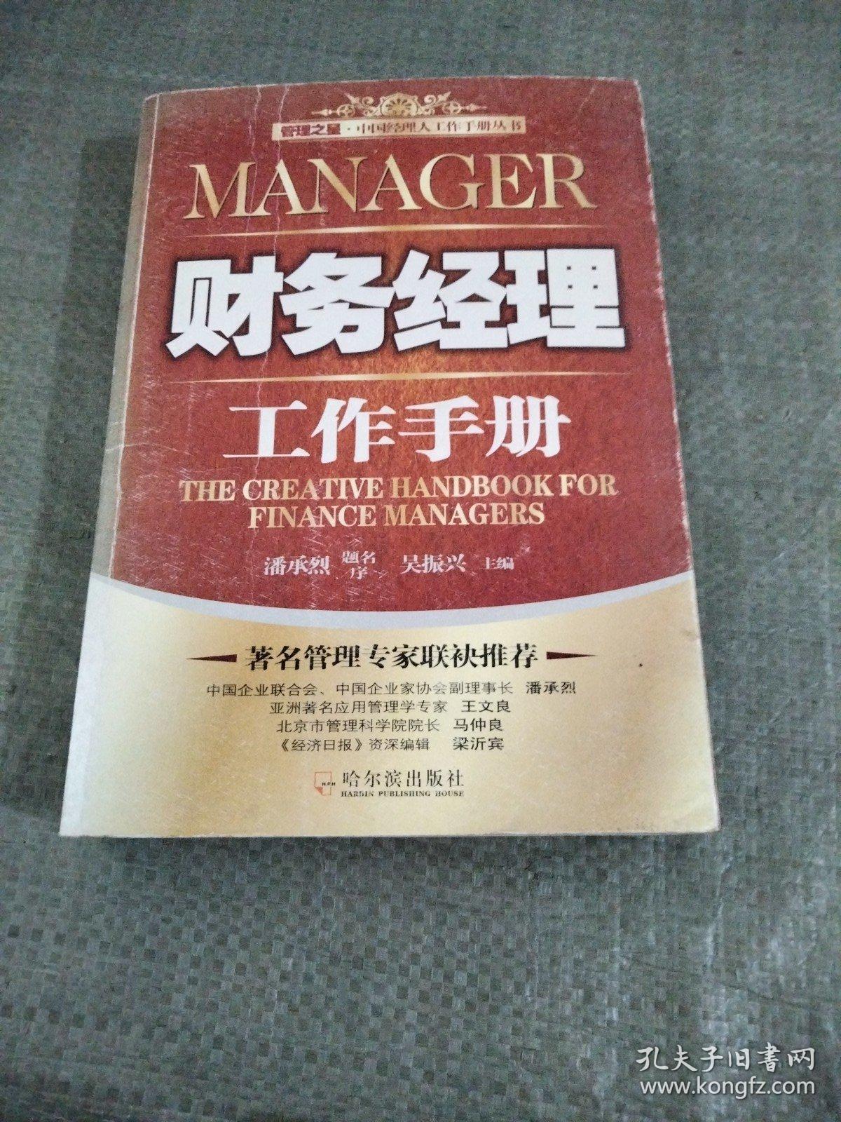 财务经理工作手册