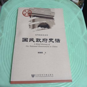 中国史话·近代政治系列：国民政府史话