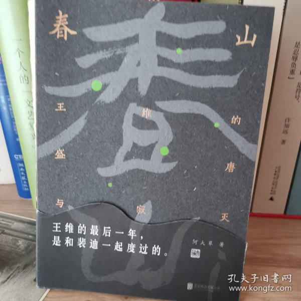 春山：王维的盛唐与寂灭（诗与禅·爱与欲·生与死王维的最后一年，是和裴迪一起度过的。）