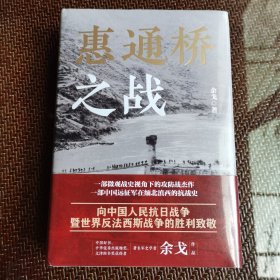 惠通桥之战（中国好书、中华优秀出版物奖、文津图书奖获得者余戈2024重磅作品）