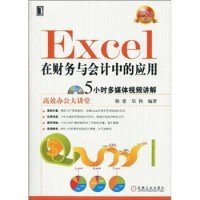 Excel在财务与会计中的应用(高效办公大讲堂) 【正版九新】