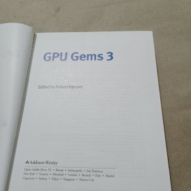 GPU GEMS 3 附光盘