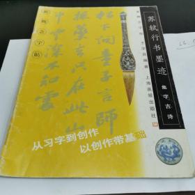 新概念字帖.集字古诗：苏轼行书墨迹