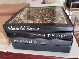 Altas of Rome，An Altas of Venice。等4册合售。意大利语 英语