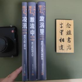 凌汛激流中漩涡里（冯骥才记述文化五十年 全三册）一版一印