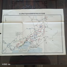 毛主席关于集中主力坚决攻克锦州的指示示意图
