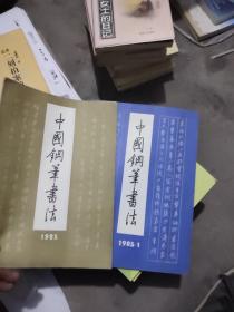 中国钢笔书法，两册