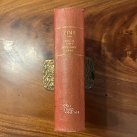 time杂志 1946年7-9月合订本 有著名的经典time封面爱因斯坦和蘑菇云 莫洛托夫 铁托等