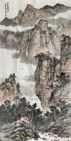 【终身保真字画】王建军137X68cm 三土，1962年生于北京，首都职工艺术家 北京京北画院副院长，北京昌平美术家协会副主席，中国国家画院阮荣春工作室画家，师从张福海、段铁、陈克永、阮荣春。 ​