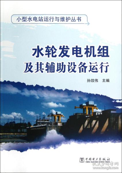 全新正版 水轮发电机组及其辅助设备运行/小型水电站运行与维护丛书 孙效伟 9787512335813 中国电力