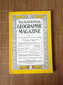 The National Geographic Magazine APRIL 1959  TH美国国家地理1959，外品有磨损如图，内页干净整洁无写划品好