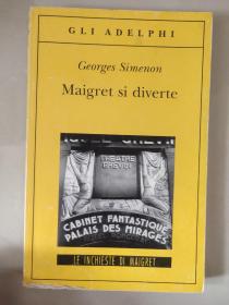 MAIGRET SI DIVERTE 意大语原版