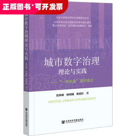 城市数字治理理论与实践