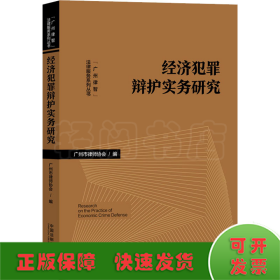 经济犯罪辩护实务研究