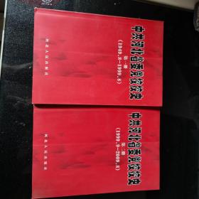 中共河北省委党校校史第一册:1949.8-1999.8 .第二册:1999.9-2009.8 两册合售