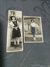 老照片 中学生1955年