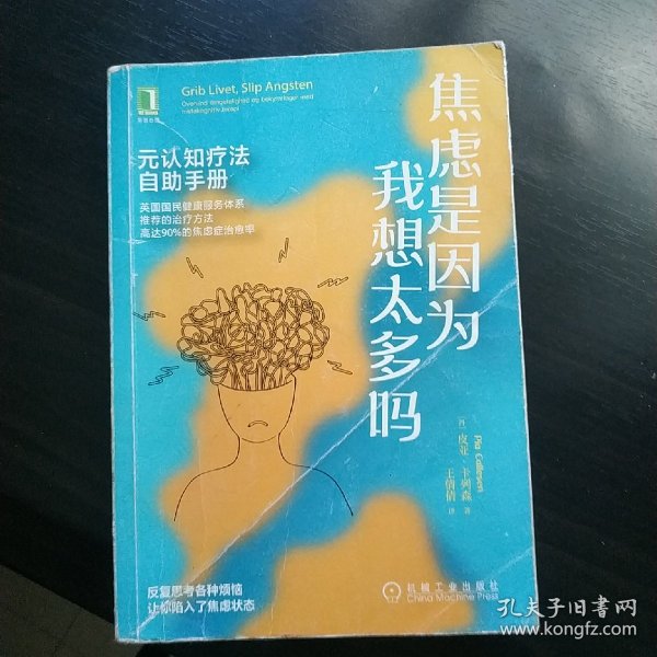 焦虑是因为我想太多吗：元认知疗法自助手册