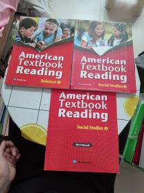 American Textbook Reading 2：Science附光盘+Social Studies 附光盘+Workbook【3册合售！书内干净！】
