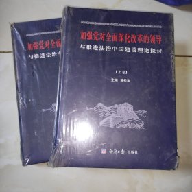 加强党对全面深化改革的领导与推进法治中国建设理论探讨上下未开封