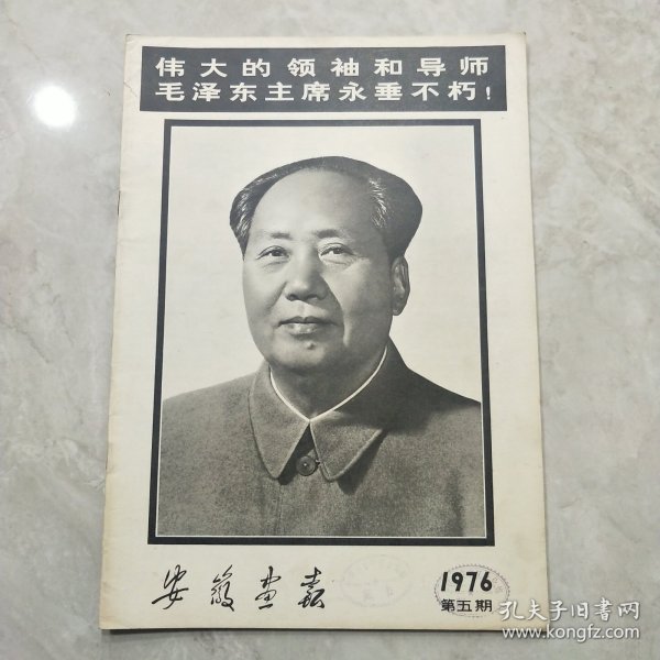 安徽画报1976年第5期(品好不缺页)