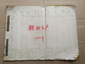 茶厂文献：1964年辅助生产8开1本14张