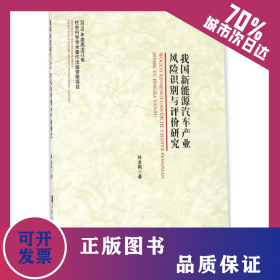 我國新能源汽車產(chǎn)業(yè)風(fēng)險識別與評價研究 9787566113863