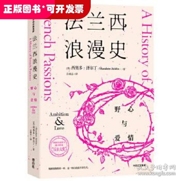 法兰西浪漫史野心与爱情西奥多·泽尔丁著沃尔夫奖作者法国文化入门优质读物