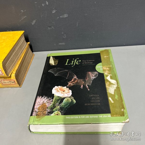 Life: The Science of Biology, ninth Edition （生命：生物科学，第九版，