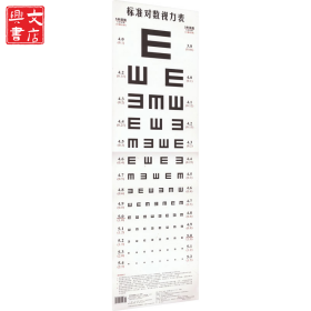 標(biāo)準(zhǔn)對數(shù)視力表