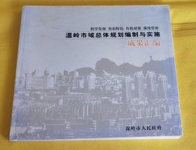 大8开本【温岭市域总体规划编制与实施成果汇编】近全新品相