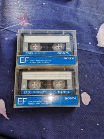 SONY EF60磁带 5盒合售