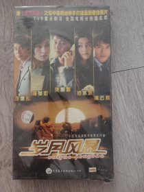 原装正版D∨D二十四集商战题材电视连续剧《岁月风暴》4碟装，未开封