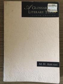 A Glossary of Literary Terms (6th Edition)