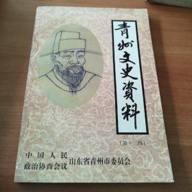 青州市文史资料（第十三辑）`