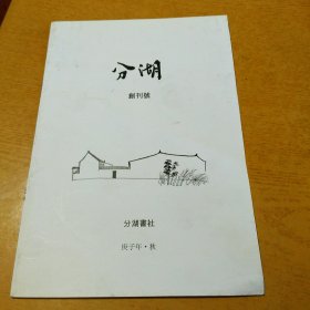 分湖 创刊号