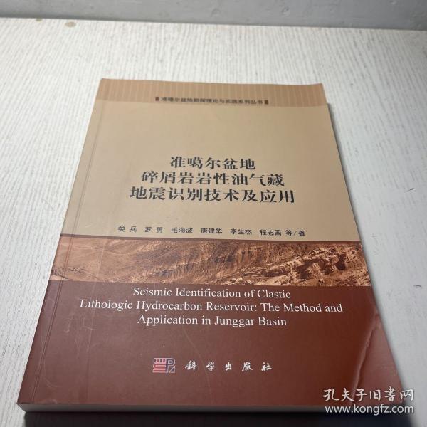 准噶尔盆地勘探理论与实践系列丛书：准噶尔盆地碎屑岩岩性油气藏地震识别技术及应用