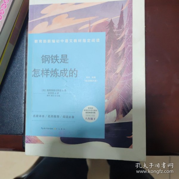 钢铁是怎样炼成的-八年级下教育部新编初中语文教材指定阅读书系(随书附赠能力训练手册）