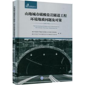 山地城市碳酸盐岩隧道工程环境地质问题及对策 交通运输 作者 新华正版